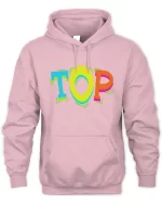 TOP pop hoodie light pink