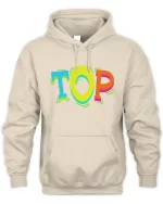 TOP pop hoodie sand