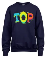 TOP pop sweatshirt navy