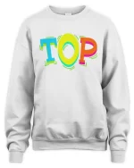 TOP pop sweatshirt white