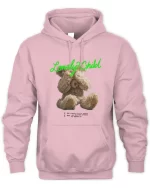 lonely child hoodie light pink