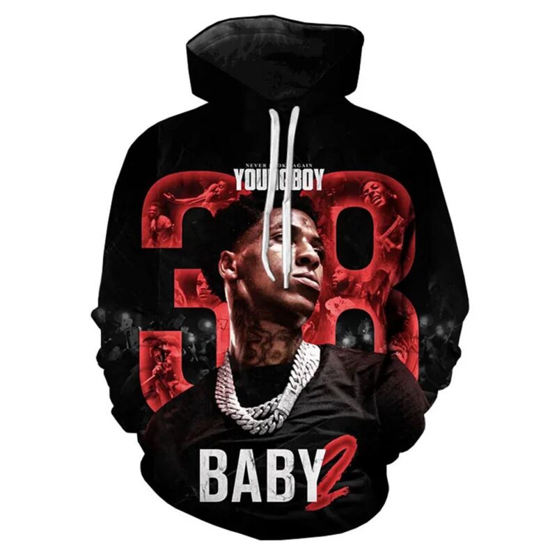 38 youngboy baby 3 d hoodie