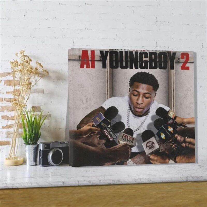 youngboy 2 album poster canvas